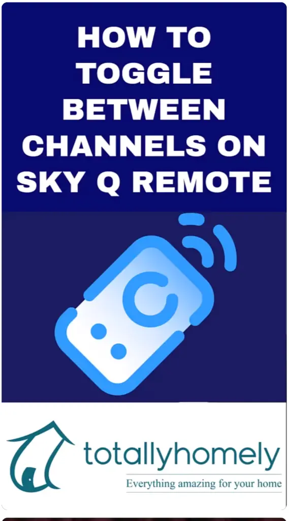 how to toggle sky q between two channels
