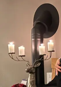 how to get candle wax off a wall